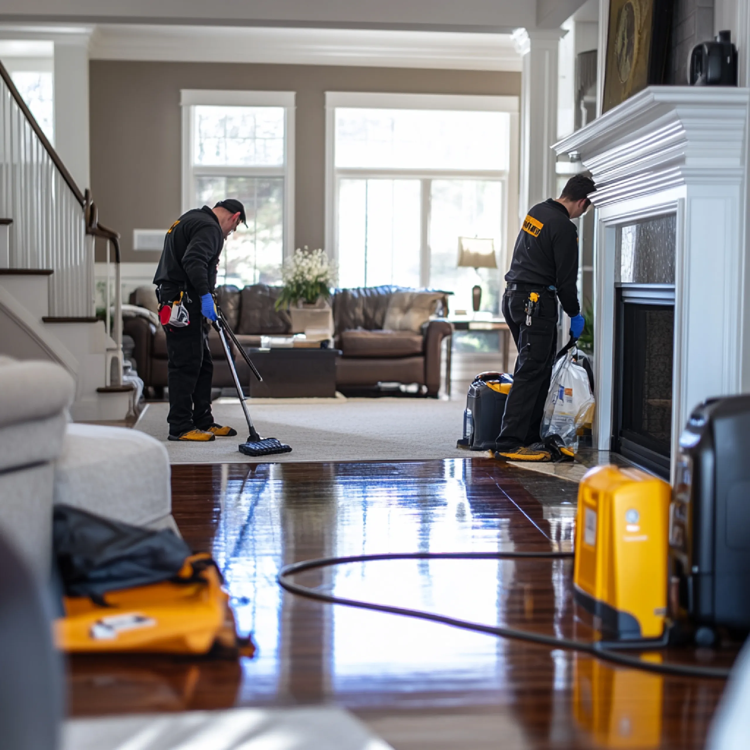 End of tenancy cleaning results - professional deep clean example